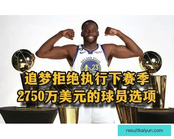 追梦预计继续留守勇士并签订新合同 尽管拥有球员选项